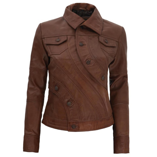 NEW-MOTOR-BIKE-2022_Page_12_Image_0004-1.jpg Audrey Women Brown Button Style Leather Jacket ZILG-139 - Image 1